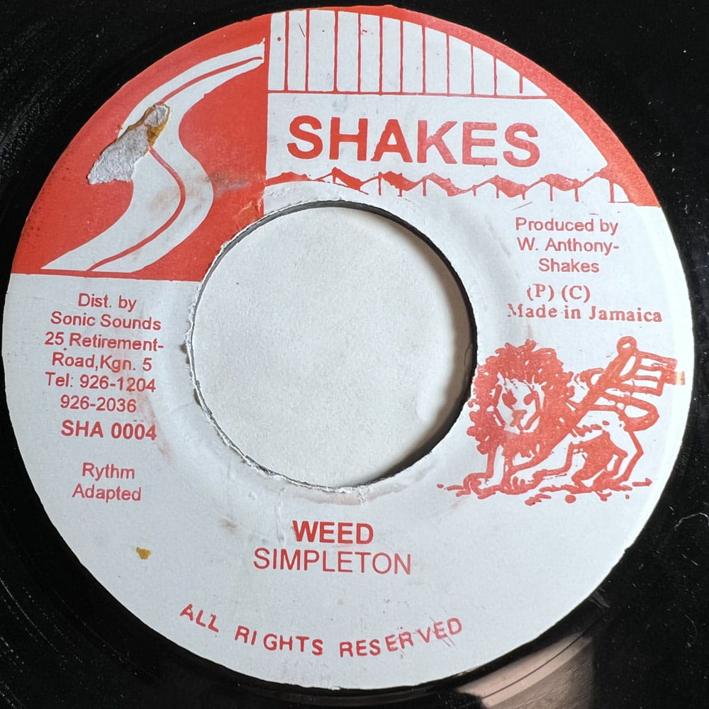 SIMPLETON / WEED - ANTHONY SHAKES & SIMPLETON / BLACK WOMAN