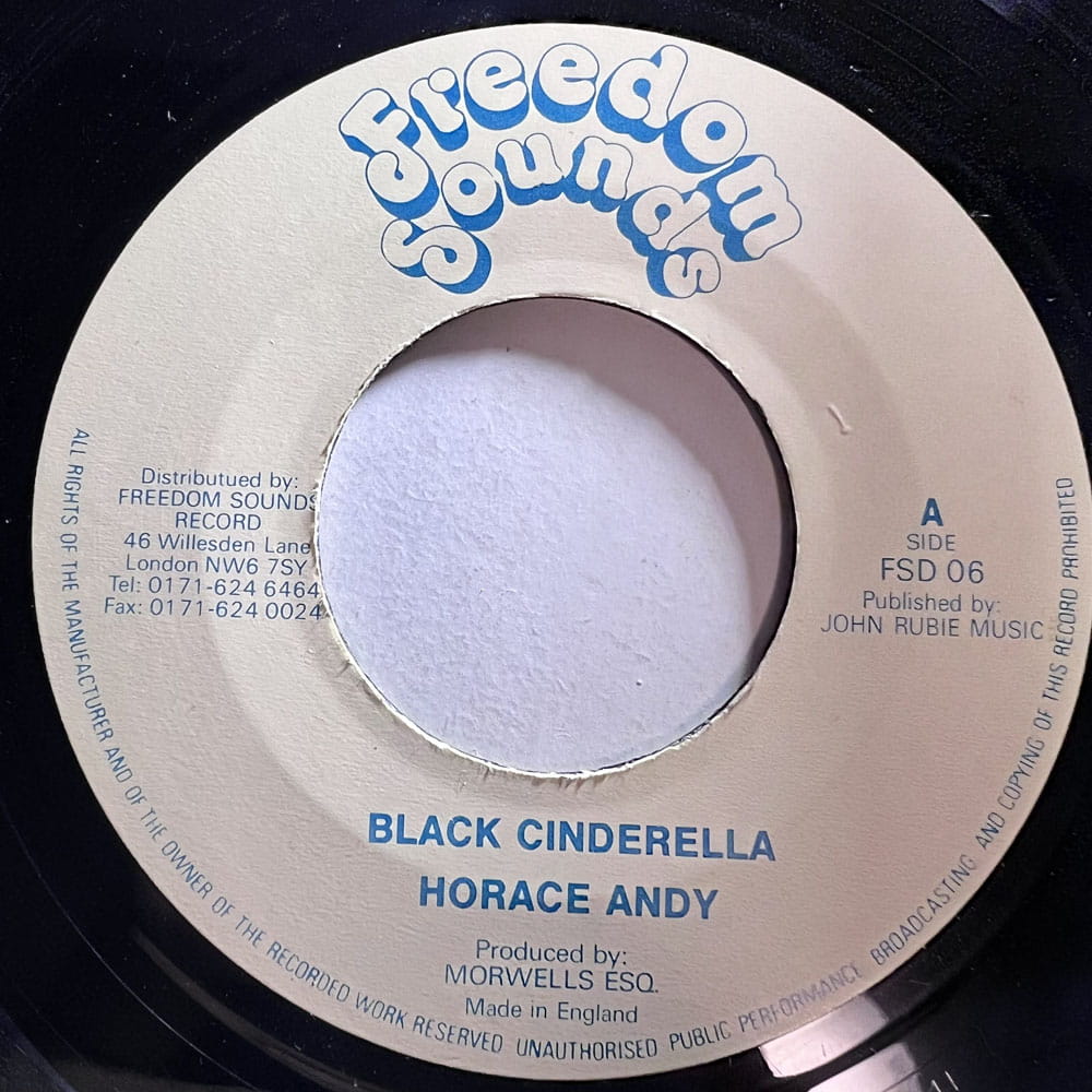 HORACE ANDY / BLACK CINDERELLA