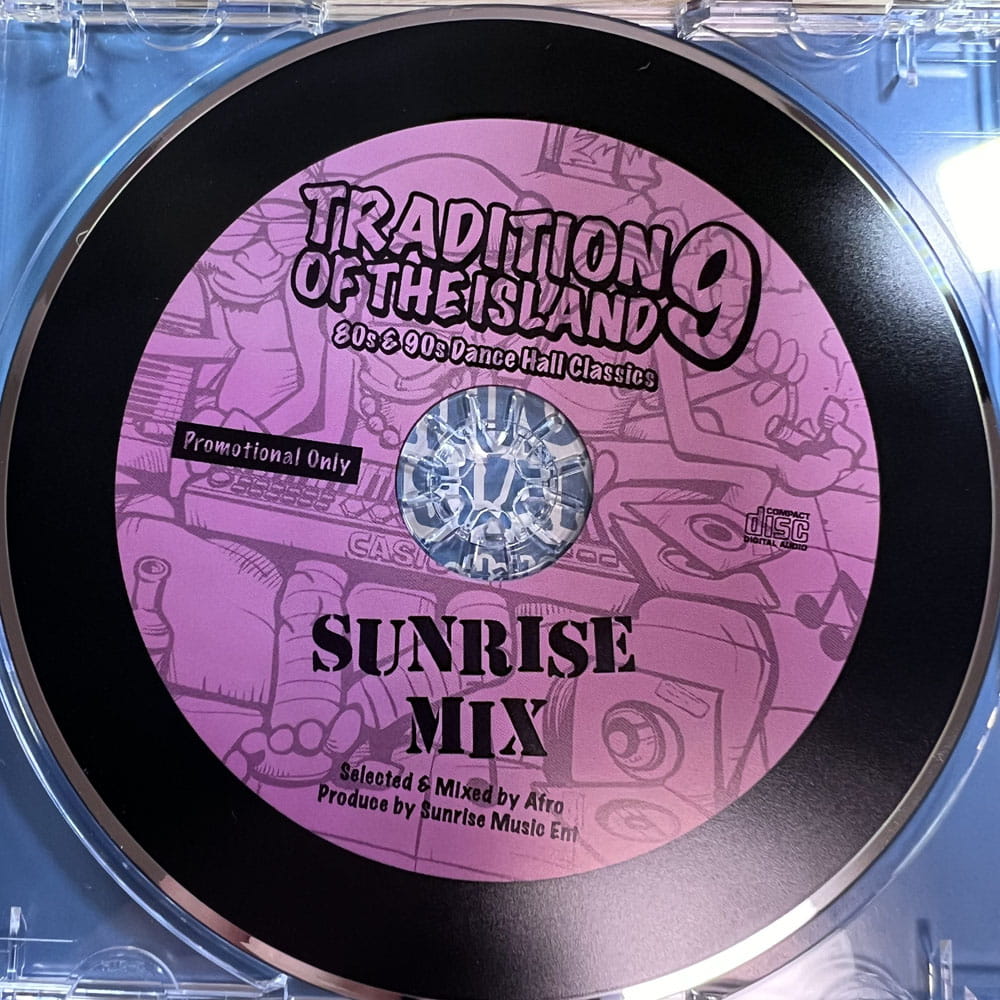 【CD】SUNRISE / TRADITION OF THE ISLAND 9