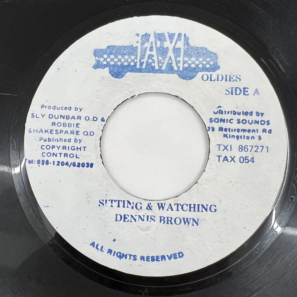 DENNIS BROWN / REVOLUTION - SITTING & WATCHING