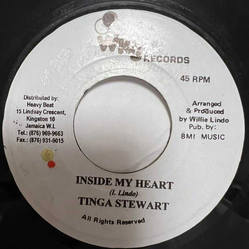 TINGA STEWART / INSIDE MY HEART