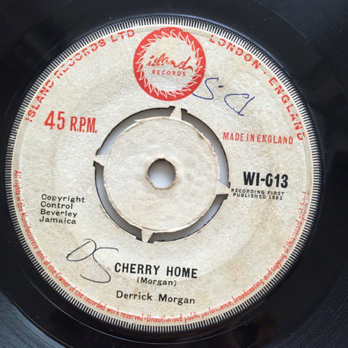 DERRICK MORGAN / CHERRY HOME - SEE AND BLIND