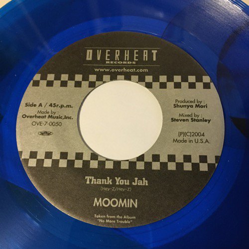 MOOMIN / THANK YOU JAH - ネバギバ