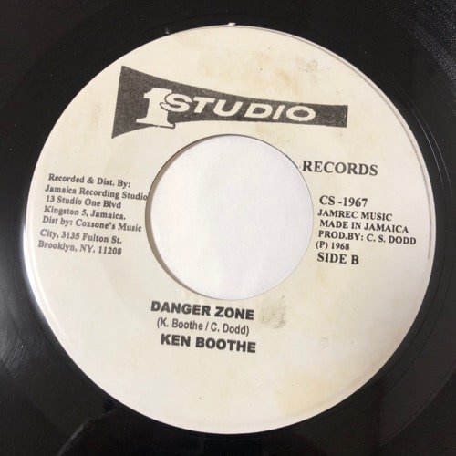 KEN BOOTHE / TRAIN IS COMING - DANGER ZONE