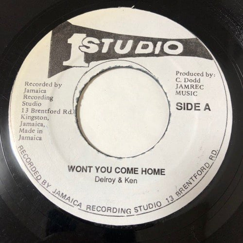 DELROY WILSON & KEN BOOTHE / WON'T YOU COME HOME