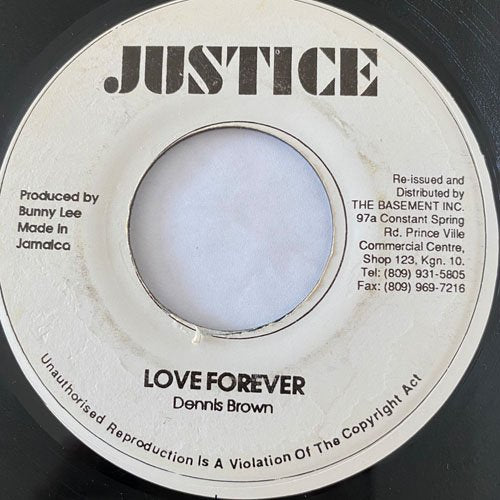 DENNIS BROWN / LOVE FOREVER