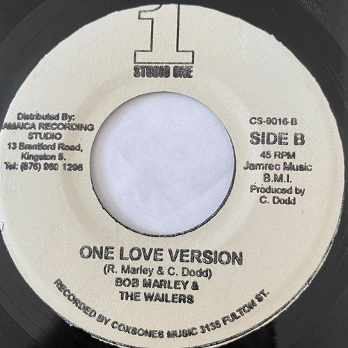 BOB MARLEY / ONE LOVE