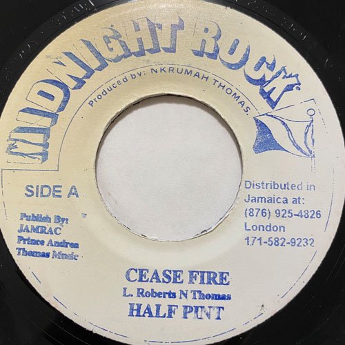 HALF PINT / CEASE FIRE