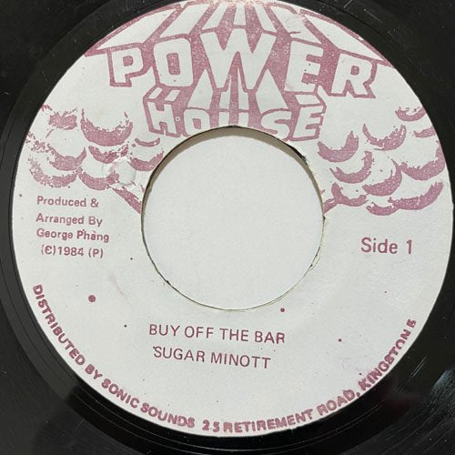 SUGAR MINOTT / BUY OFF THE BAR