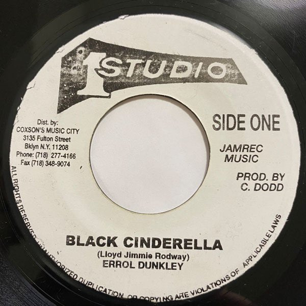 ERROL DUNKLEY / BLACK CINDERELLA