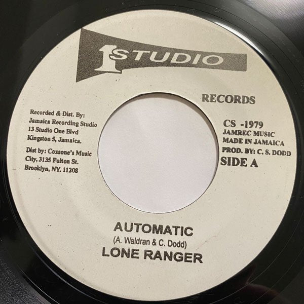 LONE RANGER / AUTOMATIC - SOUL VENDORS / SHUFFLE