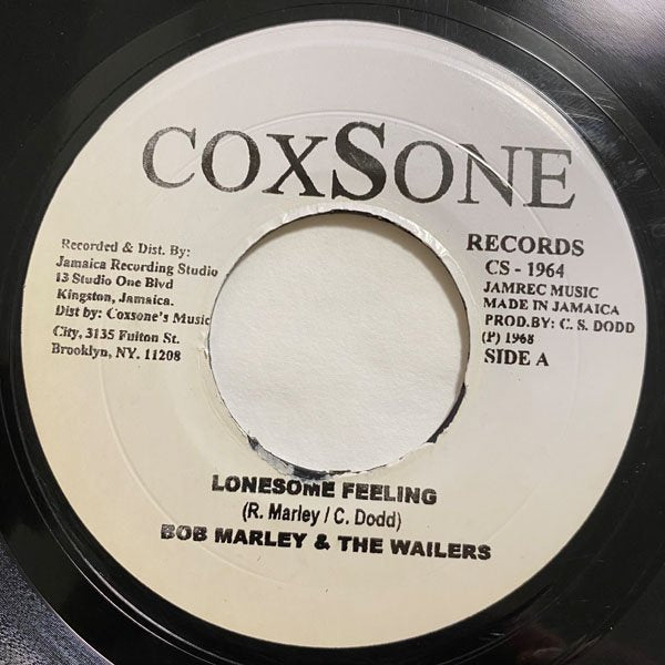 BOB MARLEY / LONESOME FEELING - HORACE ANDY / SOMETHING ON MY MIND