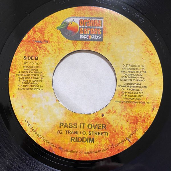 FRANKIE PAUL / PASS IT OVER