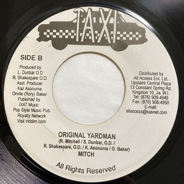 SUGAR ROY & CONRAD CRYSTAL / DON'T STOP THE MUSIC - MITCH / ORIGINAL YARDMAN