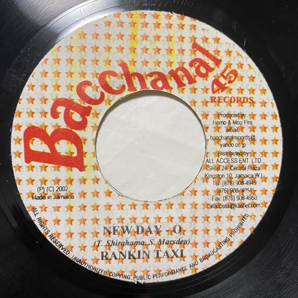 RANKIN TAXI / NEW DAY-O - LEXXUS / WE DUN TALK