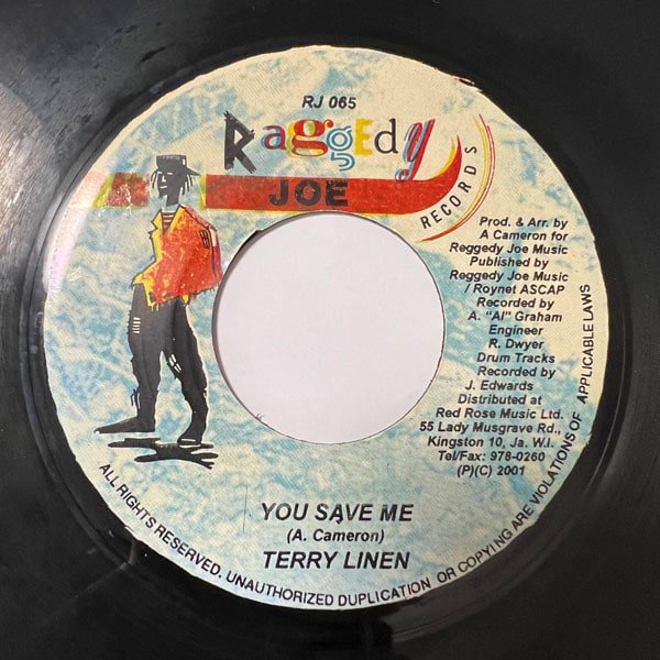 TERRY LINEN / YOU SAVE ME – YARDIES SHACK RECORDS