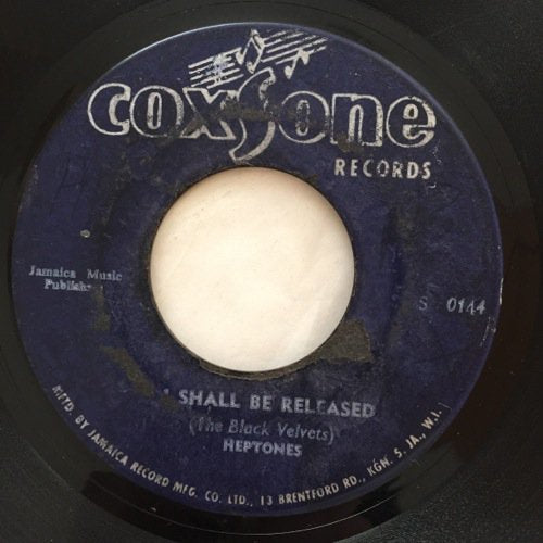 HEPTONES / I SHALL BE RELEASED - DARLING I LOVE YOU – YARDIES SHACK RECORDS