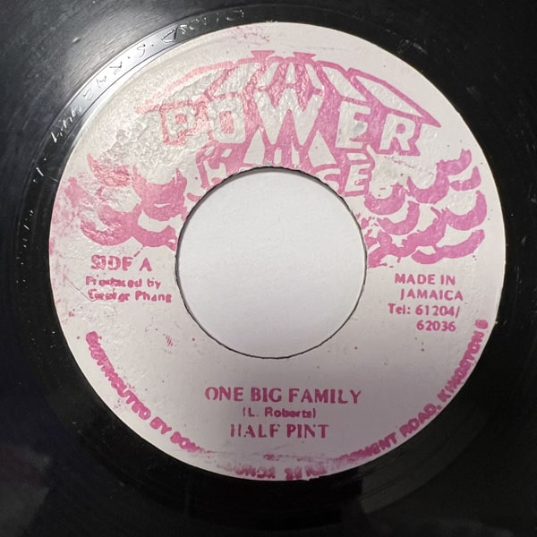 HALF PINT / ONE BIG FAMILY