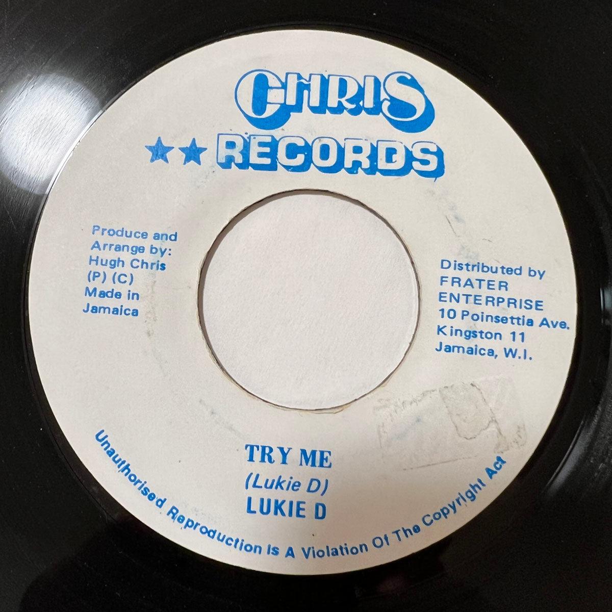 LUKIE D / TRY ME