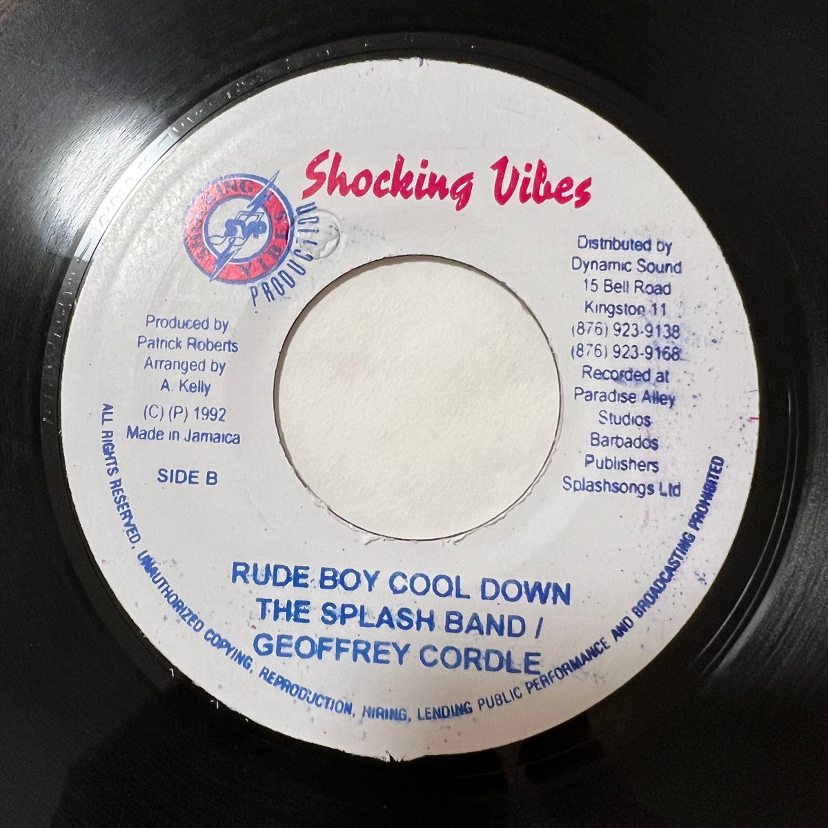 THE SPLASH BAND & TANTO METRO / RUDE BOY COOL DOWN