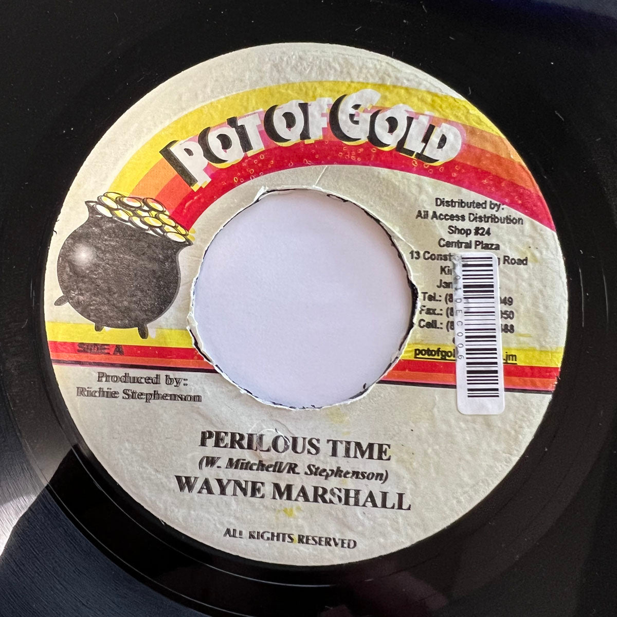 WAYNE MARSHALL / PERILOUS TIME