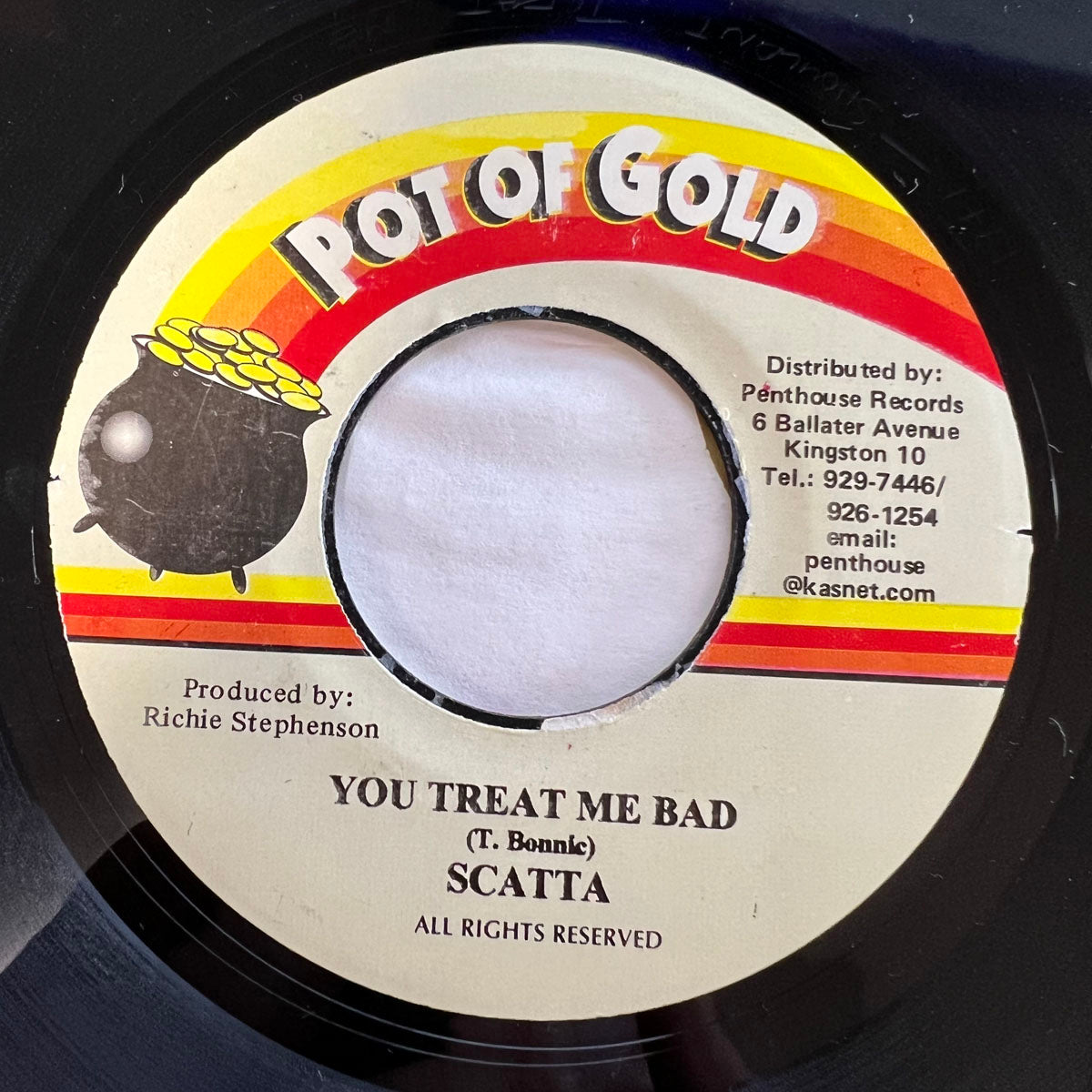 SCATTA / YOU TREAT ME BAD