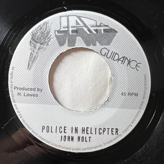 JOHN HOLT / POLICE IN HELICOPTER