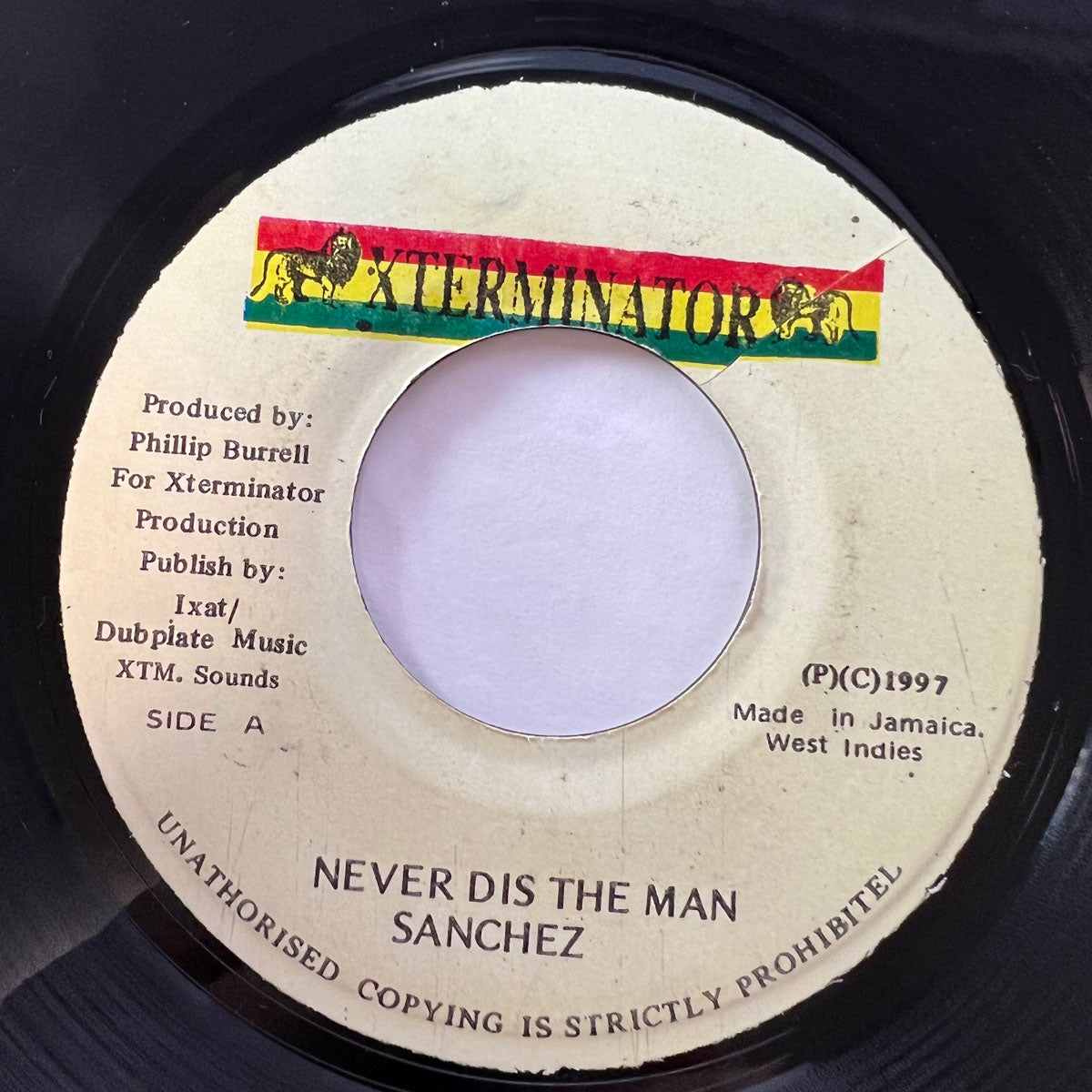 SANCHEZ / NEVER DIS THE MAN – YARDIES SHACK RECORDS