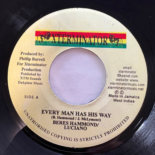 BERES HAMMOND, LUCIANO / EVERY MAN HAS HIS WAY