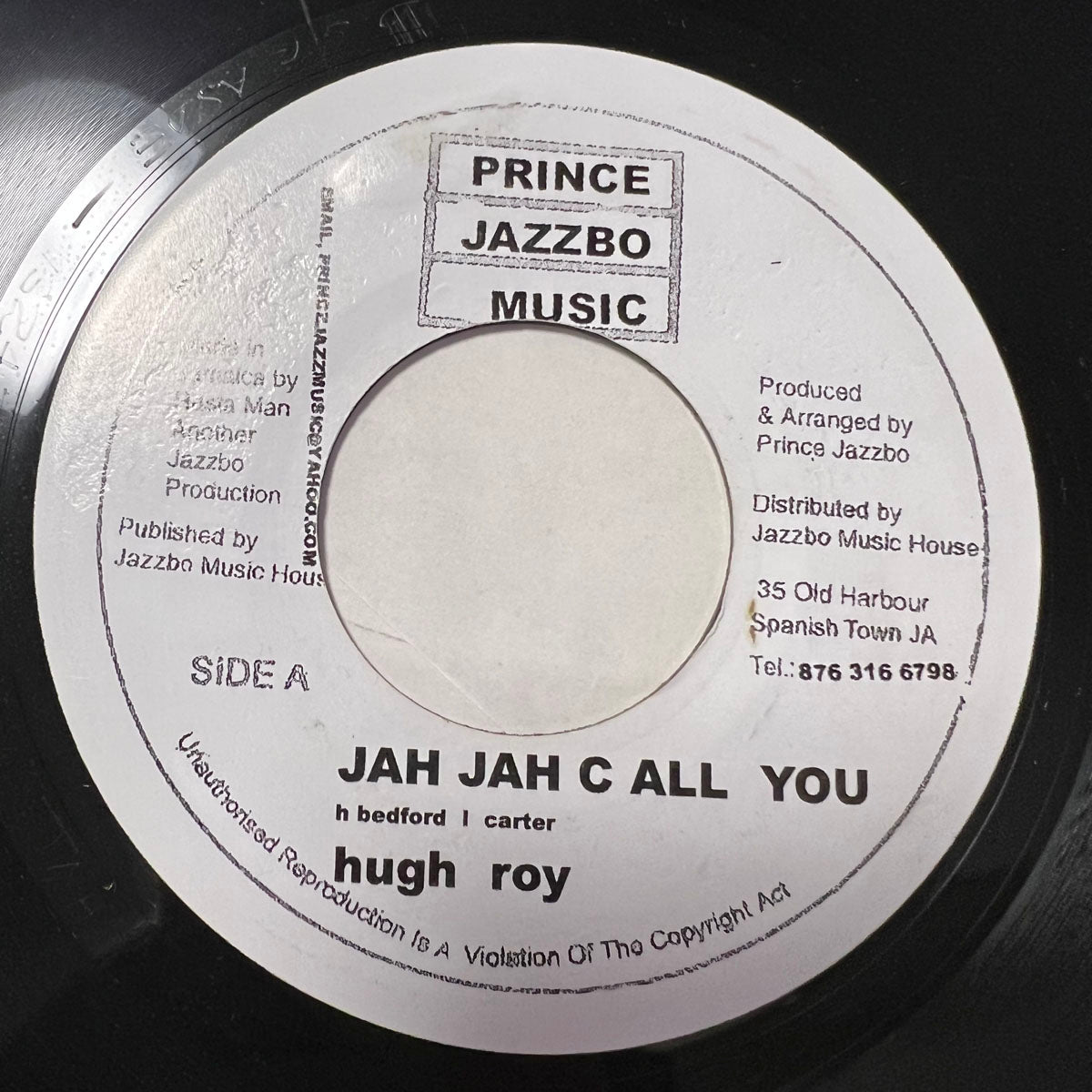 U-ROY / JAH JAH CALL YOU