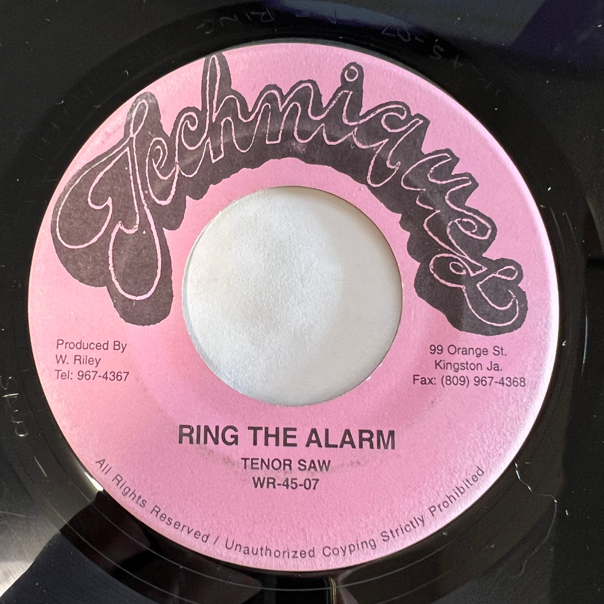 TENOR SAW / RING THE ALARM (original take)