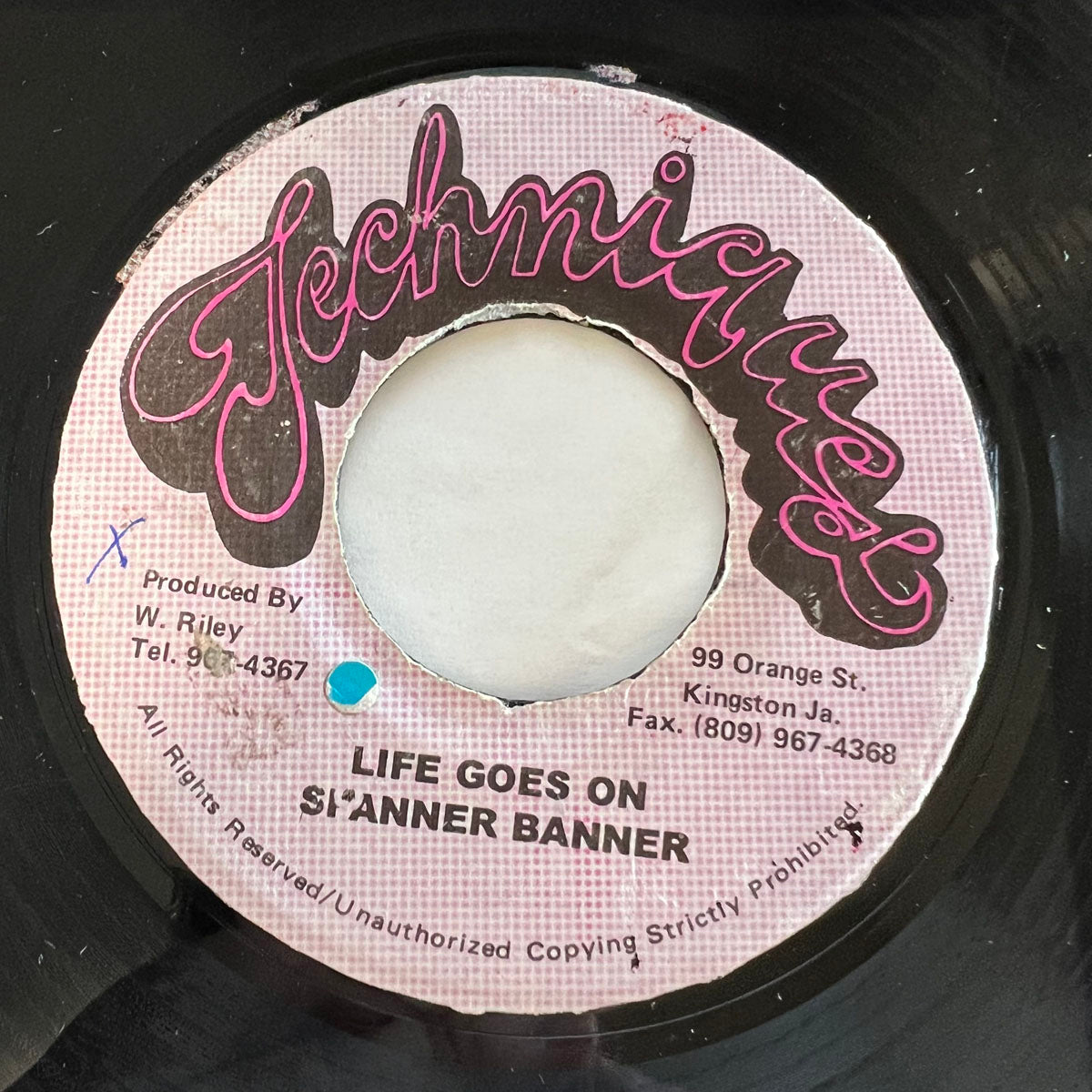 SPANNER BANNER / LIFE GOES ON