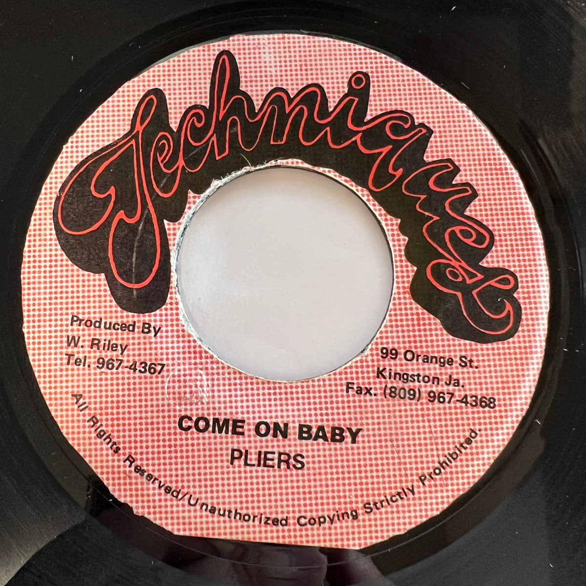 PLIERS / COME ON BABY