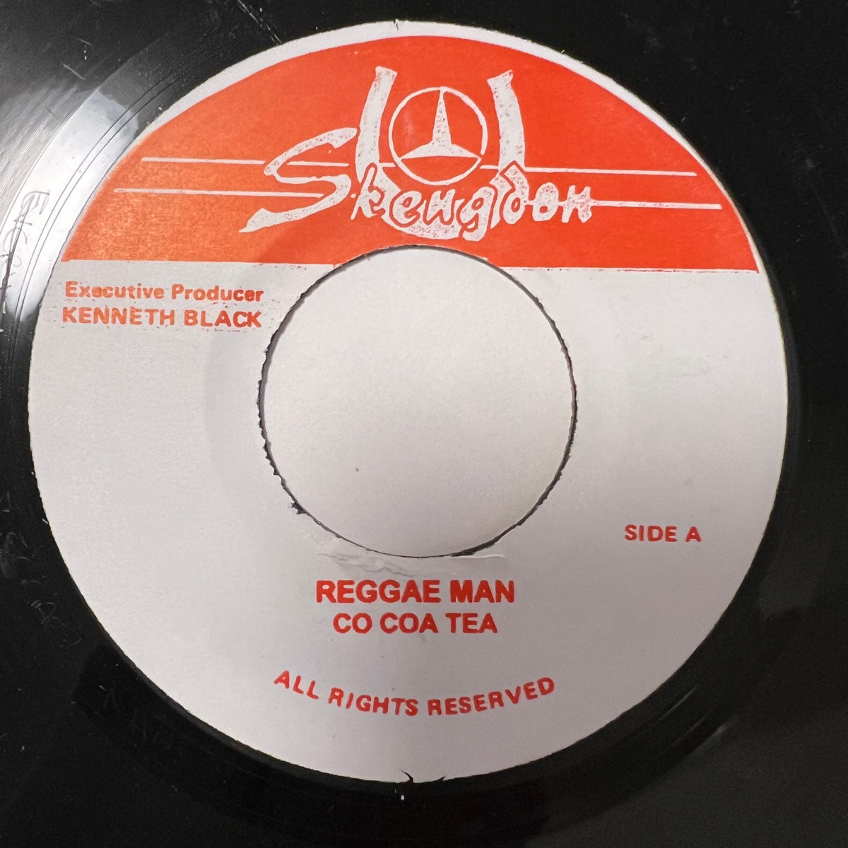 COCOA TEA / REGGAE MAN – YARDIES SHACK RECORDS