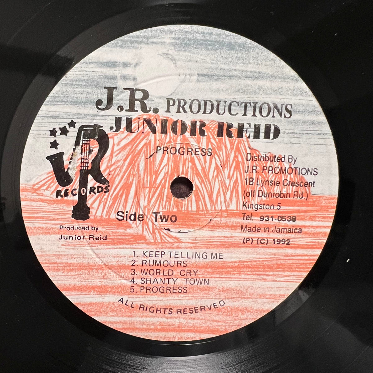 JUNIOR REID / PROGRESS