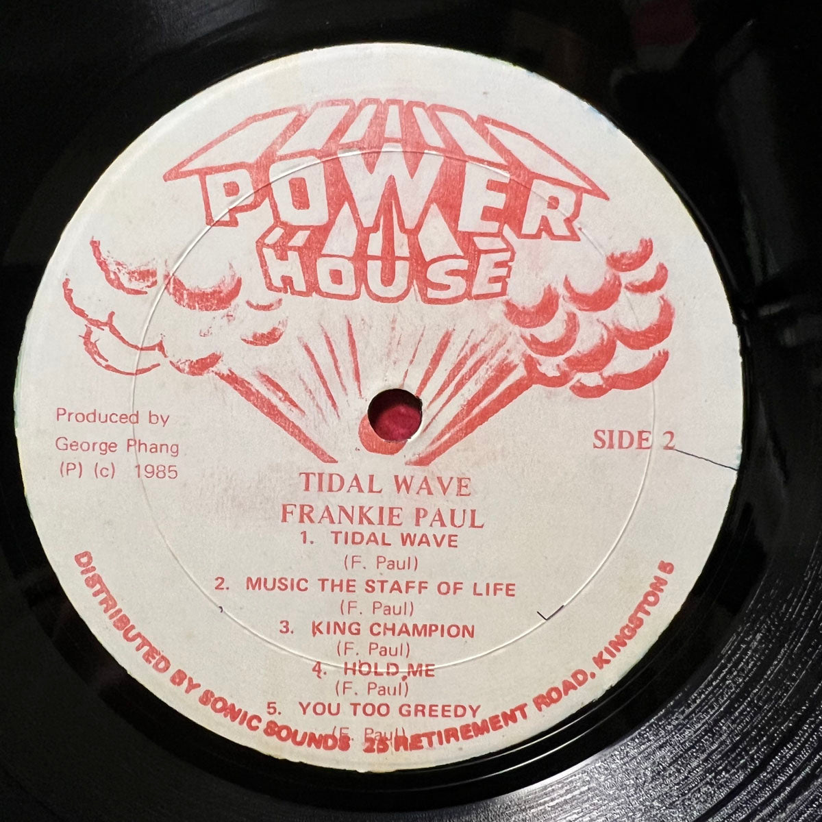 FRANKIE PAUL / TIDAL WAVE