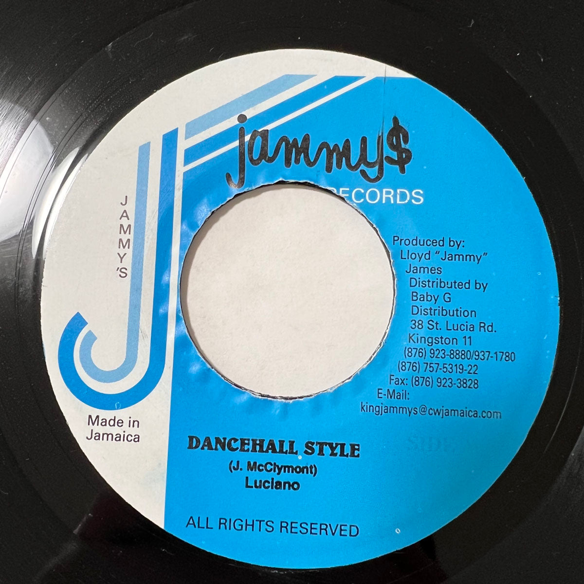 LUCIANO / DANCEHALL STYLE – YARDIES SHACK RECORDS