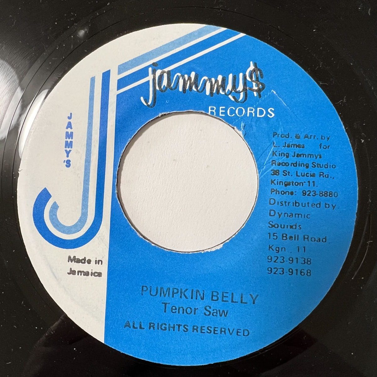 TENOR SAW PUMPKIN BELLY – YARDIES SHACK RECORDS