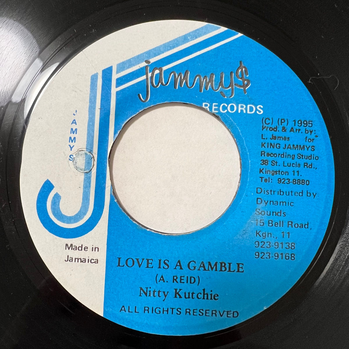 NITTY KUTCHIE / LOVE IS A GAMBLE