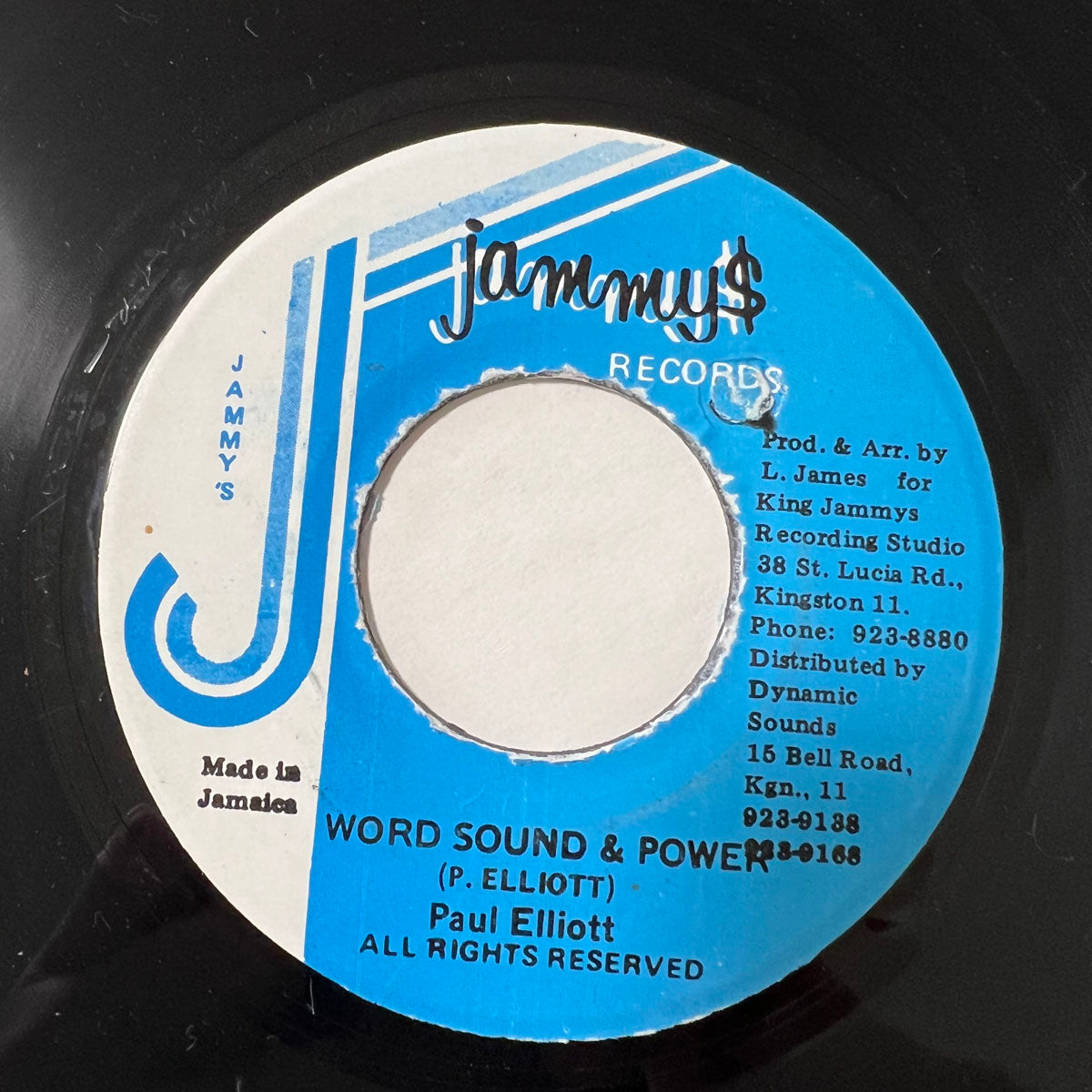 PAUL ELLIOT / WORD SOUND & POWER