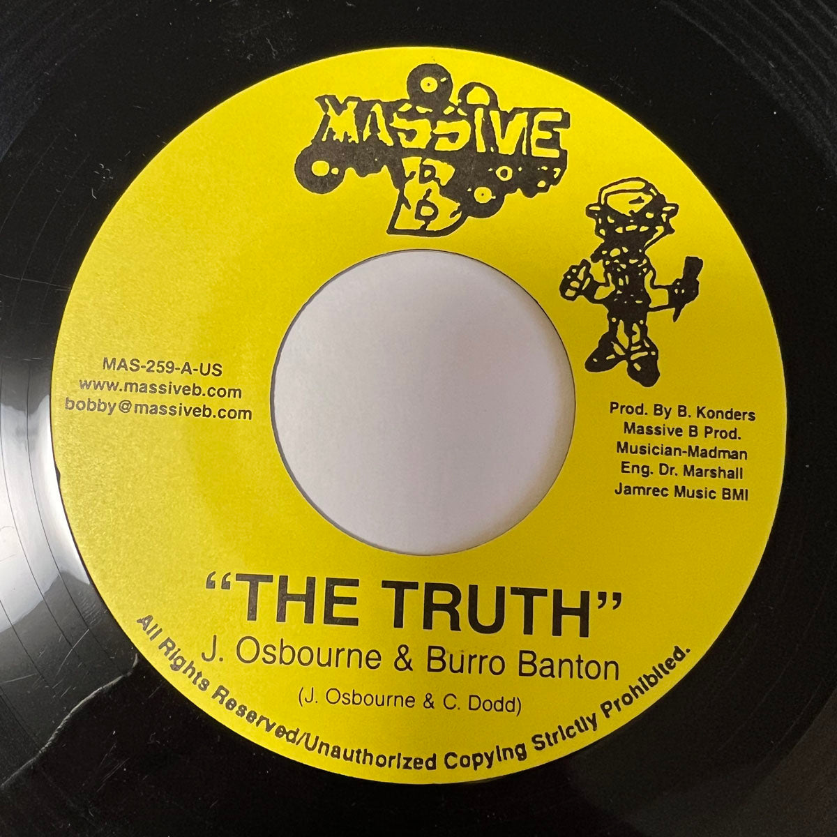 JOHNNY OSBOURNE & BURRO BANTON / THE TRUTH
