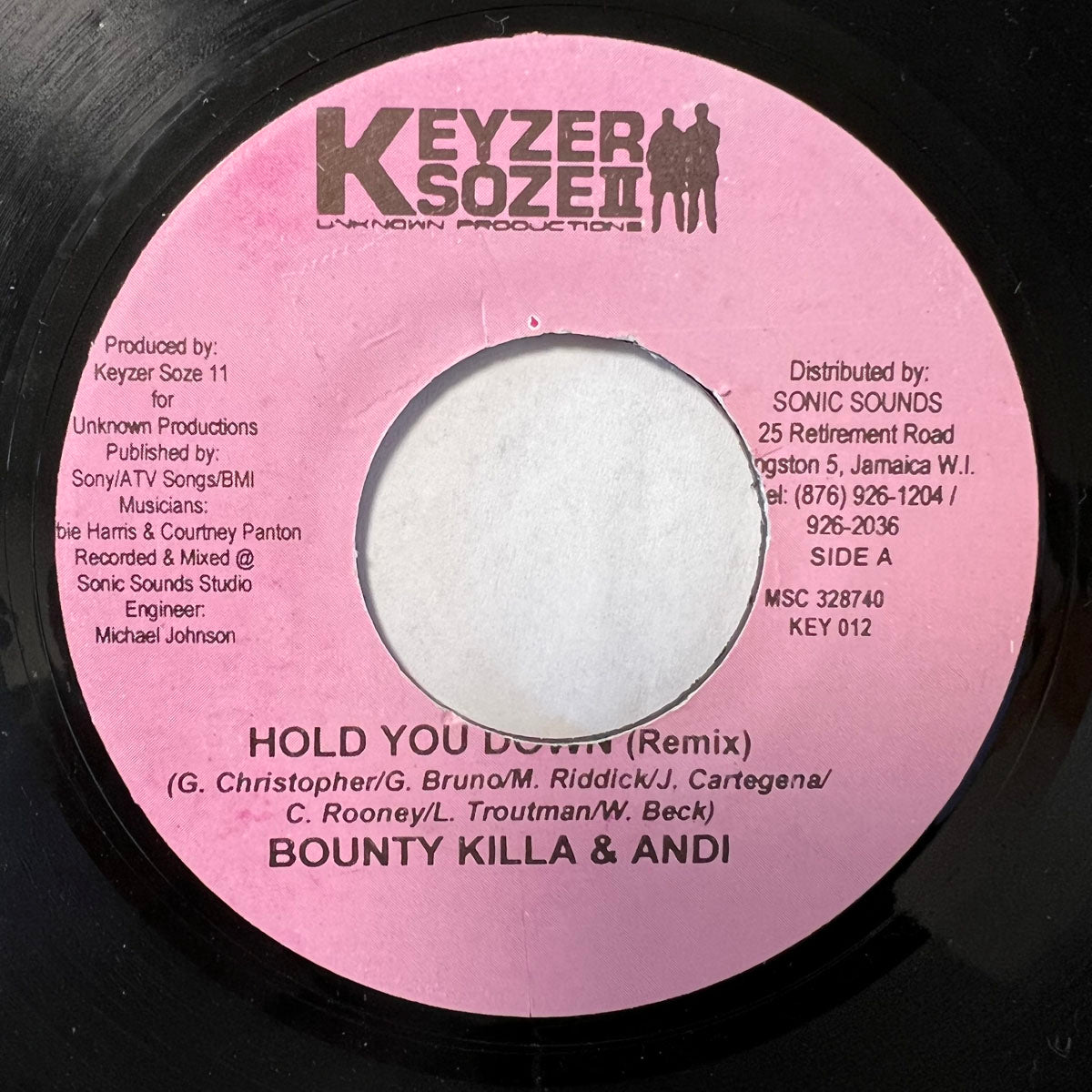BOUNTY KILLA, ANDI / HOLD YOU DOWN