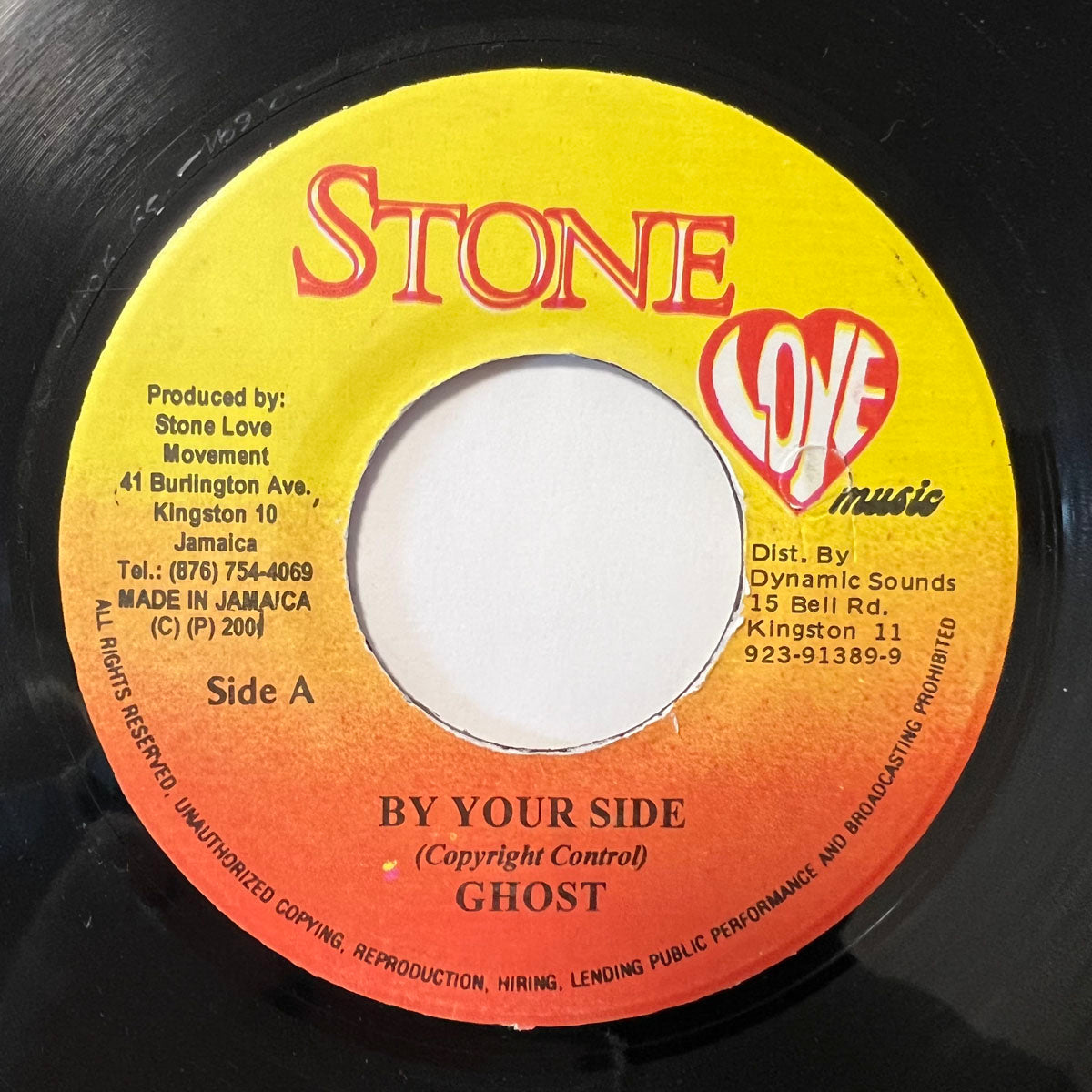 GHOST / BY YOUR SIDE – YARDIES SHACK RECORDS