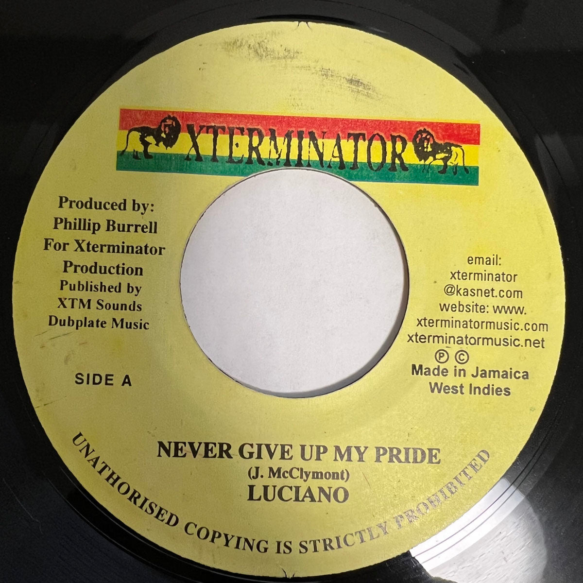 LUCIANO / NEVER GIVE UP MY PRIDE