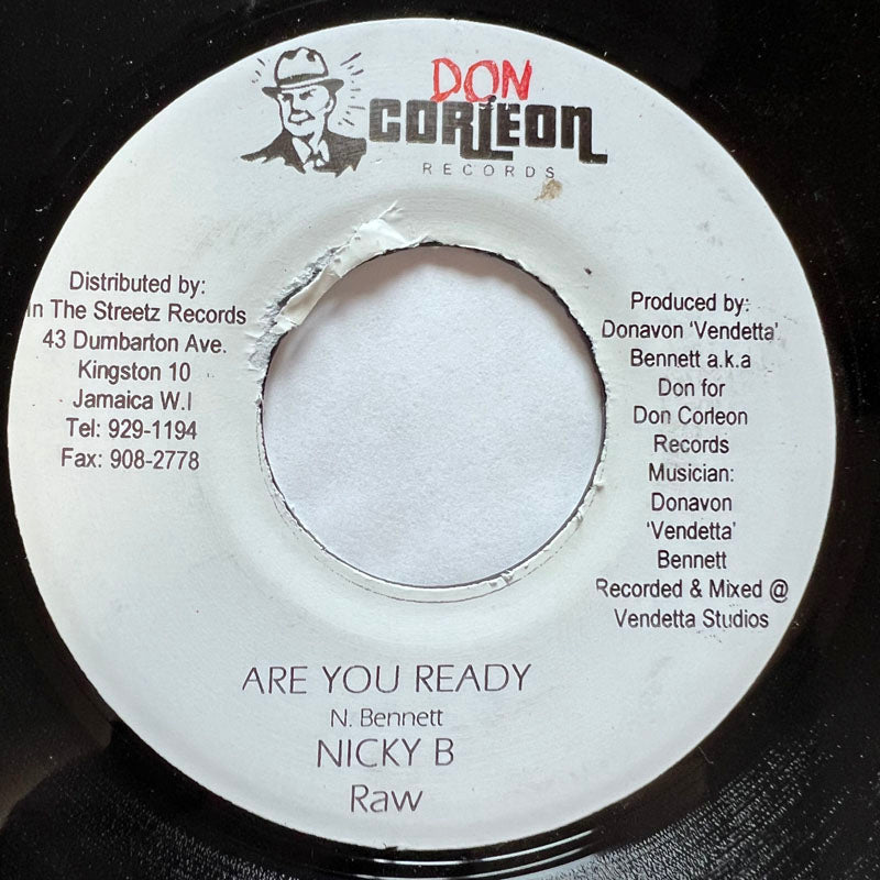 NICKY B / ARE YOU READY