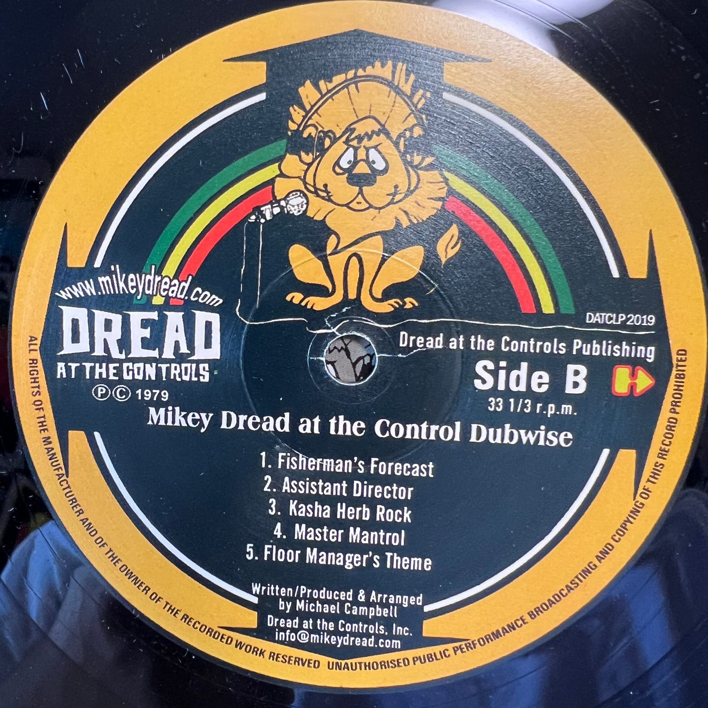 MIKEY DREAD / AT THE CONTROL DUBWISE