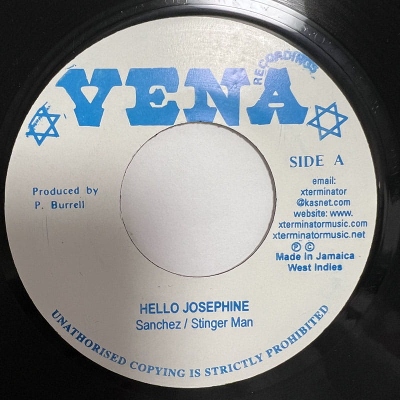 SANCHEZ & STINGER MAN / HELLO JOSEPHINE