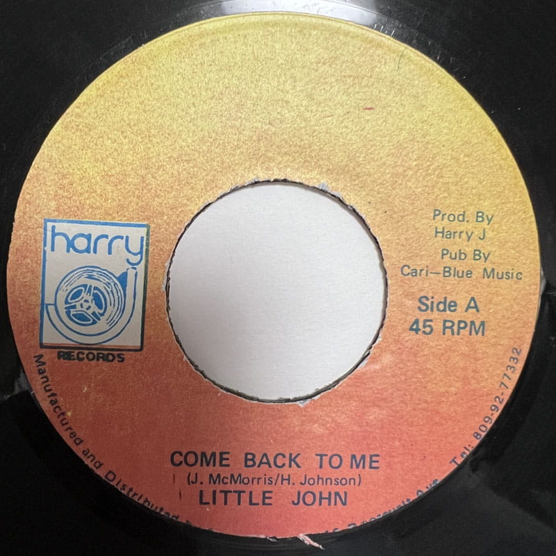 LITTLE JOHN / COME BACK TOME