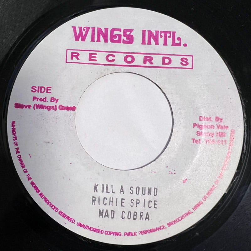 RICHIE SPICE & MAD COBRA / KILL A SOUND