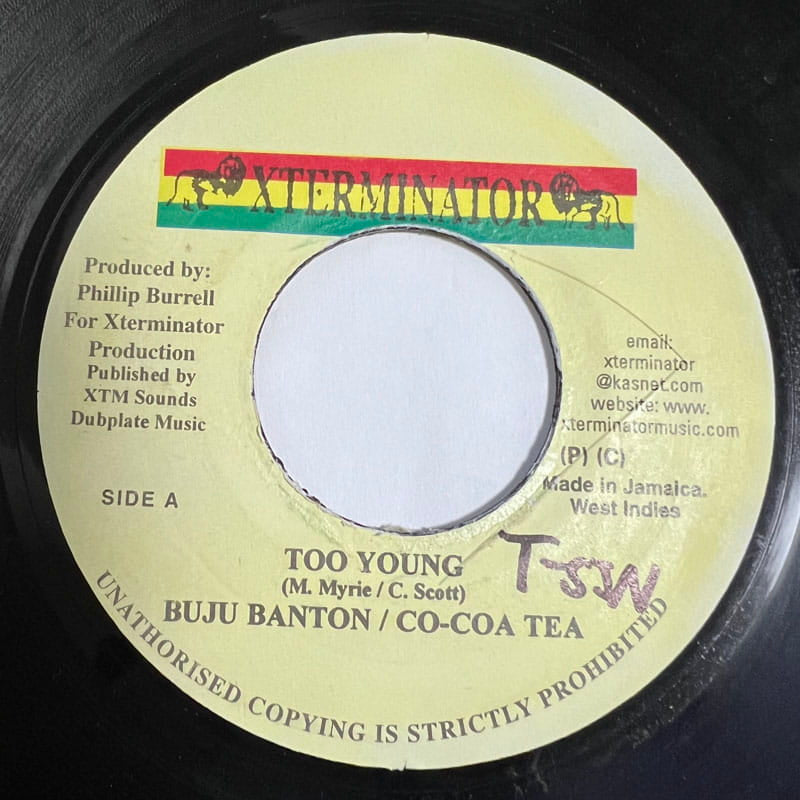 BUJU BANTON & COCOA TEA / TOO YOUNG